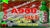 Chất Tẩy APPO-A900: Giải Pháp Tẩy Sạch Vết Han Rỉ Trên Sắt, Thép, Mái Tôn