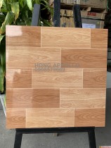 GẠCH 40X40 LÁT NỀN NHÀ BẾP GIẢ GỖ CHỐNG TRƠN