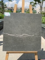 Mẫu gạch lát nền nhà bếp 60x60 xám lông chuột KIS CERAMIC