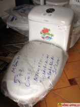 BÀN CẦU KHỐI  THIÊN THANH 2,1250N + LAVABO+ XỊT