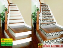 03 lý do nên chọn gạch bông lát cầu thang cho nhà ở, Gạch bông trang trí cầu thang