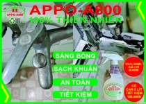 Tẩy sạch van vòi nước cũ thành như mới với APPO-A800