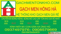 GẠCH MEN HỒNG HÀ