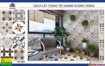 Gạch ốp lát trang trí 30x30 xương trắng