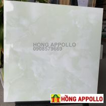GẠCH 50x50 LÁT NỀN HOA XANH NGỌC