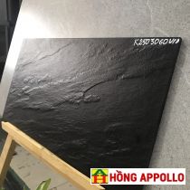 Gạch 30x60 đá nhám sần ốp tường màu đen cao cấp giá rẻ