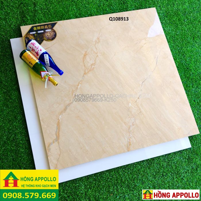 Gạch 1mx1m CAO CẤP lát nền phòng khách giá rẻ- HONGAPPOLLO