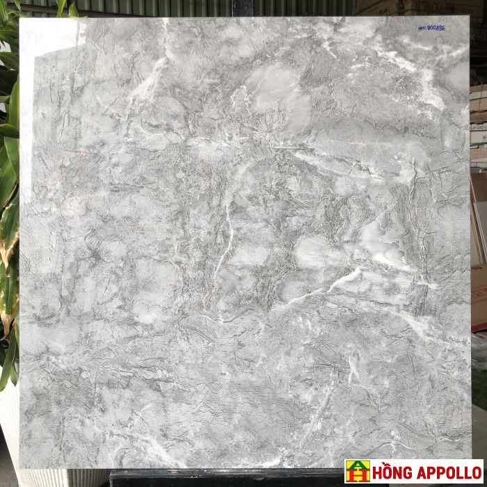 GẠCH LÁT NỀN BÓNG KIẾNG 80X80 XÁM KHÓI- THẠCH BÀN