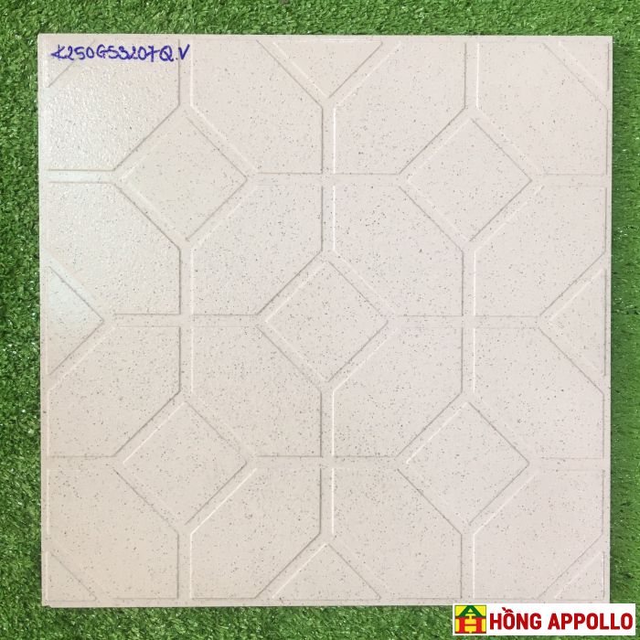 Đá 40x40 lát sân chống trơn giá rẻ hong appollo